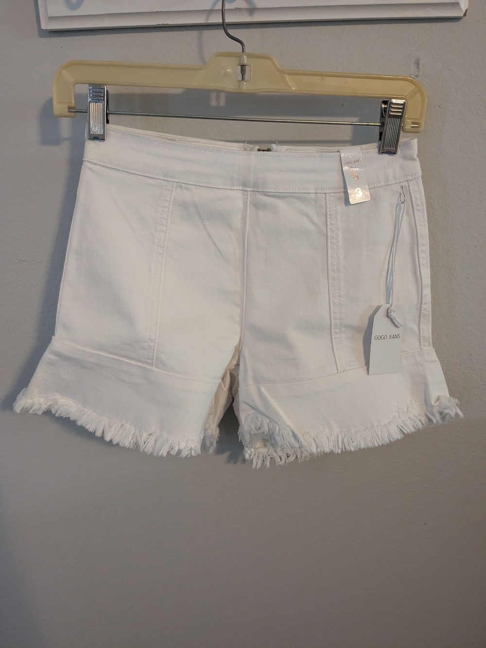 Frayed Hem Shorts - Gogo Jeans